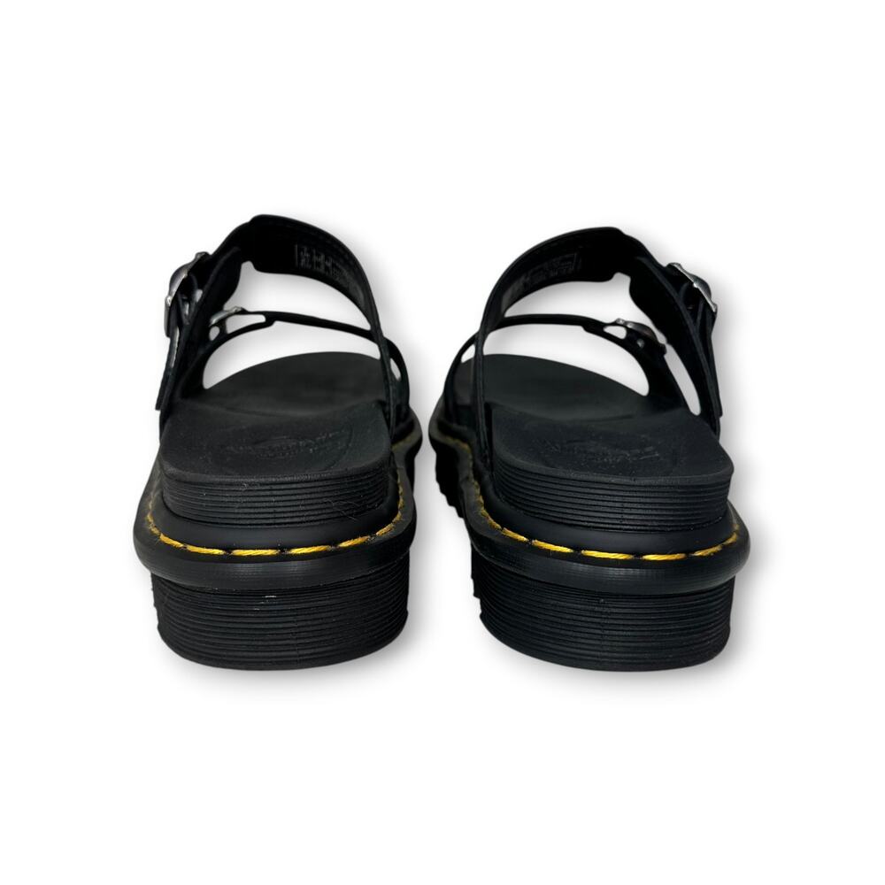 Dr. Martens Myles Slide Sandal Size Women’s US 9 Black Platform Two Strap 570036 - Picture 7 of 11